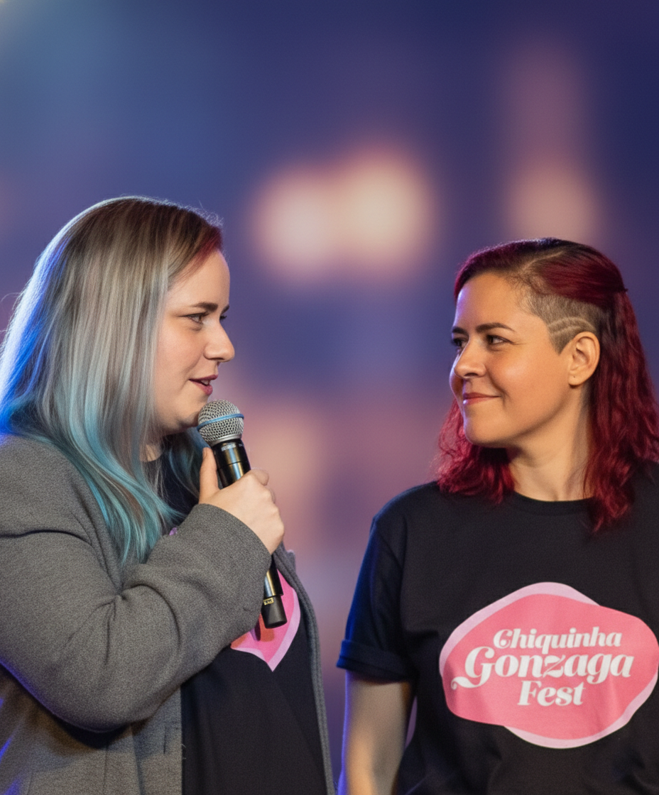Carla Mariani e Letícia Alcovér